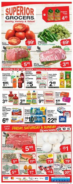 Catalogue Superior Grocers from 10/07/2026