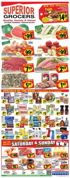 Catalogue Superior Grocers from 08/04/2021