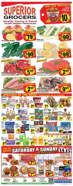 Catalogue Superior Grocers from 08/11/2021