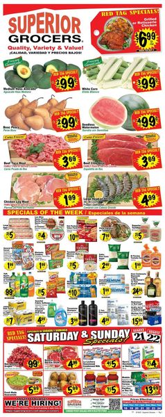 Catalogue Superior Grocers from 08/18/2021