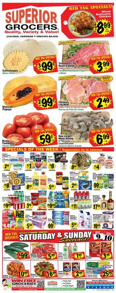 Catalogue Superior Grocers from 07/06/2022