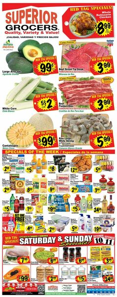 Catalogue Superior Grocers from 09/07/2022