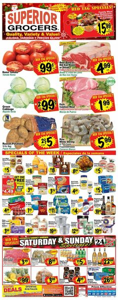 Catalogue Superior Grocers from 12/21/2022
