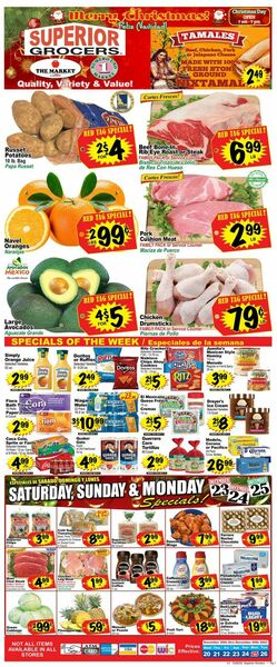 Catalogue Superior Grocers from 12/20/2023