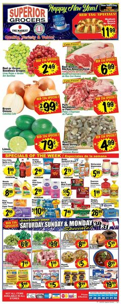 Catalogue Superior Grocers from 12/27/2023