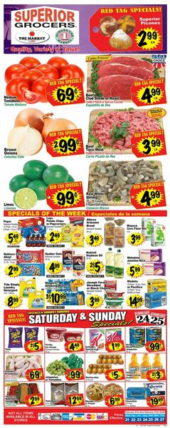 Catalogue Superior Grocers from 02/21/2024