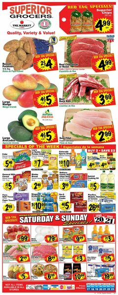 Catalogue Superior Grocers from 04/17/2024