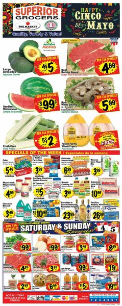 Catalogue Superior Grocers from 05/01/2024