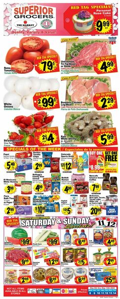 Catalogue Superior Grocers from 05/08/2024