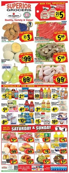 Catalogue Superior Grocers from 07/31/2024