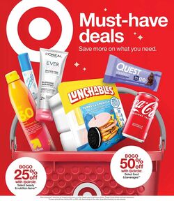 Current weekly ad Target