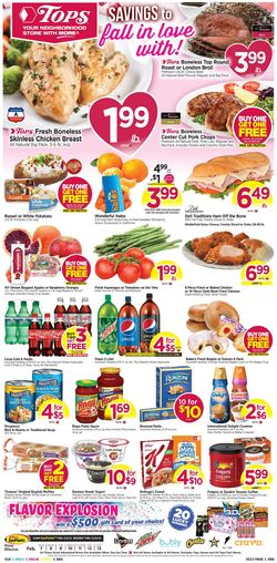 tops supermarket weekly flyer