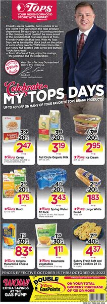 Catalogue Tops Friendly Markets from 10/15/2023