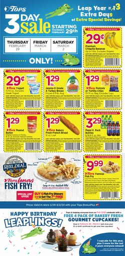 Catalogue Tops Friendly Markets from 02/29/2024