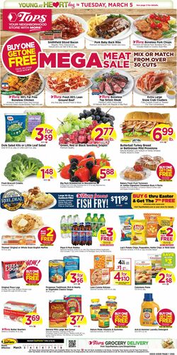 Catalogue Tops Friendly Markets from 03/03/2024