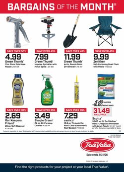 Catalogue True Value Hardware from 03/01/2026