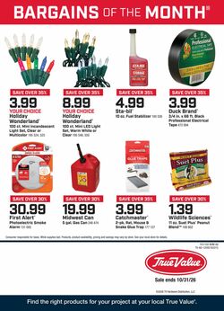 Catalogue True Value Hardware from 10/01/2026
