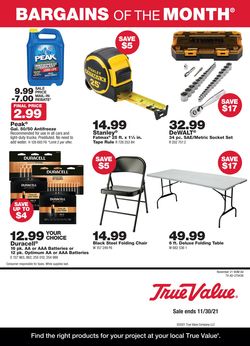 Catalogue True Value Hardware from 11/01/2021