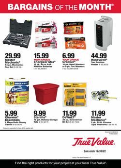 Catalogue True Value Hardware from 12/01/2022