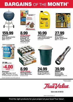 Catalogue True Value Hardware from 09/01/2023