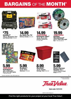 Catalogue True Value Hardware from 12/01/2023