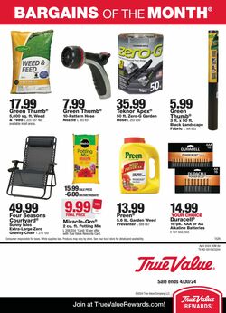 Current weekly ad True Value Hardware