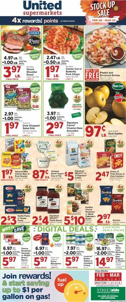 Catalogue United Supermarkets from 02/26/2025