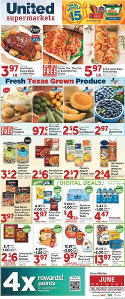 Catalogue United Supermarkets from 06/18/2025