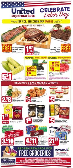 Catalogue United Supermarkets from 09/02/2020