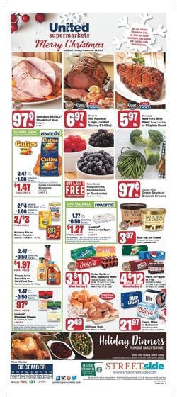 Catalogue United Supermarkets from 12/16/2020