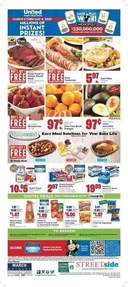 Catalogue United Supermarkets from 03/03/2021