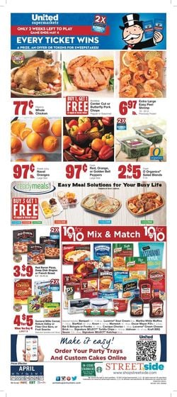 Catalogue United Supermarkets from 04/21/2021