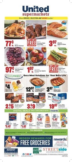 Catalogue United Supermarkets from 08/18/2021