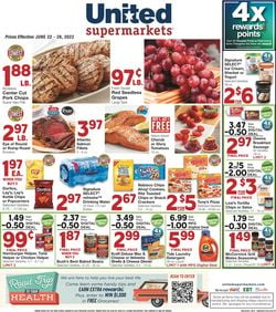 Catalogue United Supermarkets from 06/22/2022