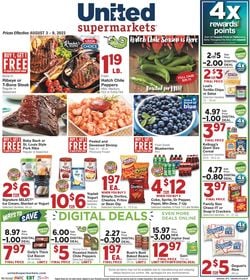 Catalogue United Supermarkets from 08/03/2022