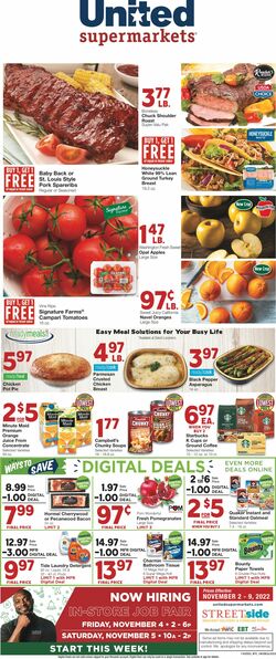Catalogue United Supermarkets from 11/02/2022