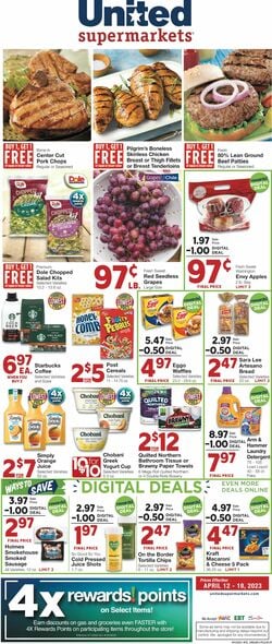 Catalogue United Supermarkets from 04/12/2023