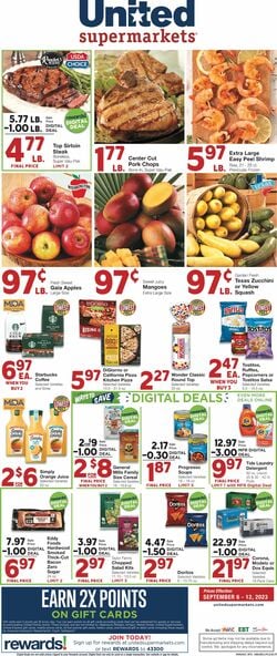 Catalogue United Supermarkets from 09/06/2023