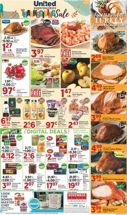 Catalogue United Supermarkets from 11/01/2023