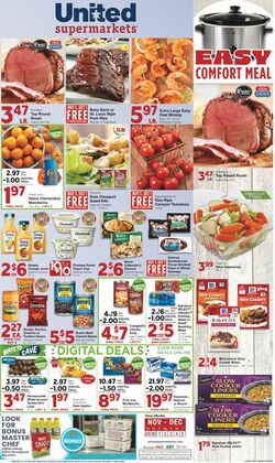 Catalogue United Supermarkets from 11/28/2023