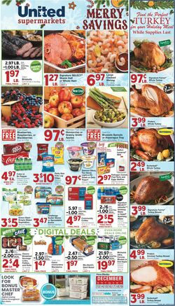 Catalogue United Supermarkets from 12/13/2023