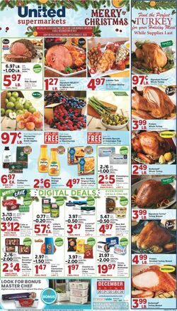 Catalogue United Supermarkets from 12/20/2023