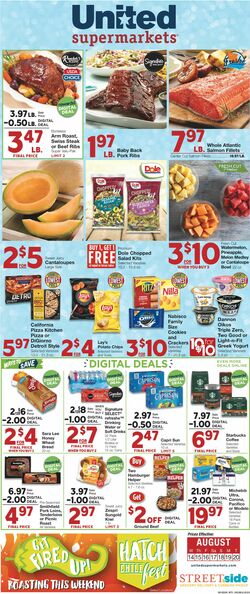 Catalogue United Supermarkets from 08/14/2024