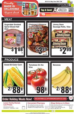Catalogue Uptown Grocery Co. Black Friday 2020 from 11/27/2020
