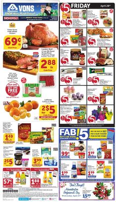 Catalogue Vons from 04/24/2019