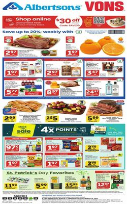 Current weekly ad Vons