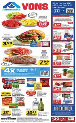 Current weekly ad Vons