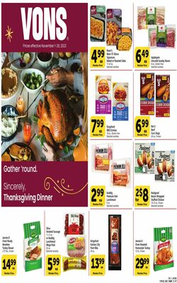 Catalogue Vons from 11/01/2023