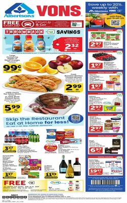 Current weekly ad Vons