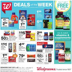 Catalogue Walgreens from 09/29/2019